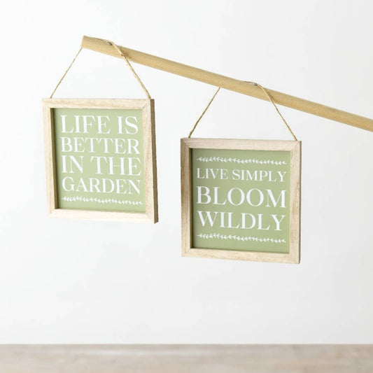 Wooden Live Simply Sogn with Frame, 12cm