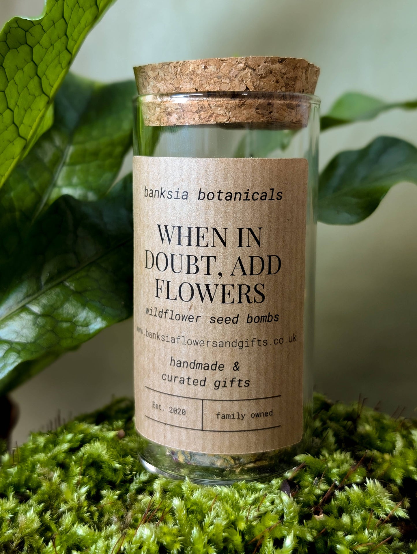 When in Doubt, Add Flowers Wildflower Seed Bombs