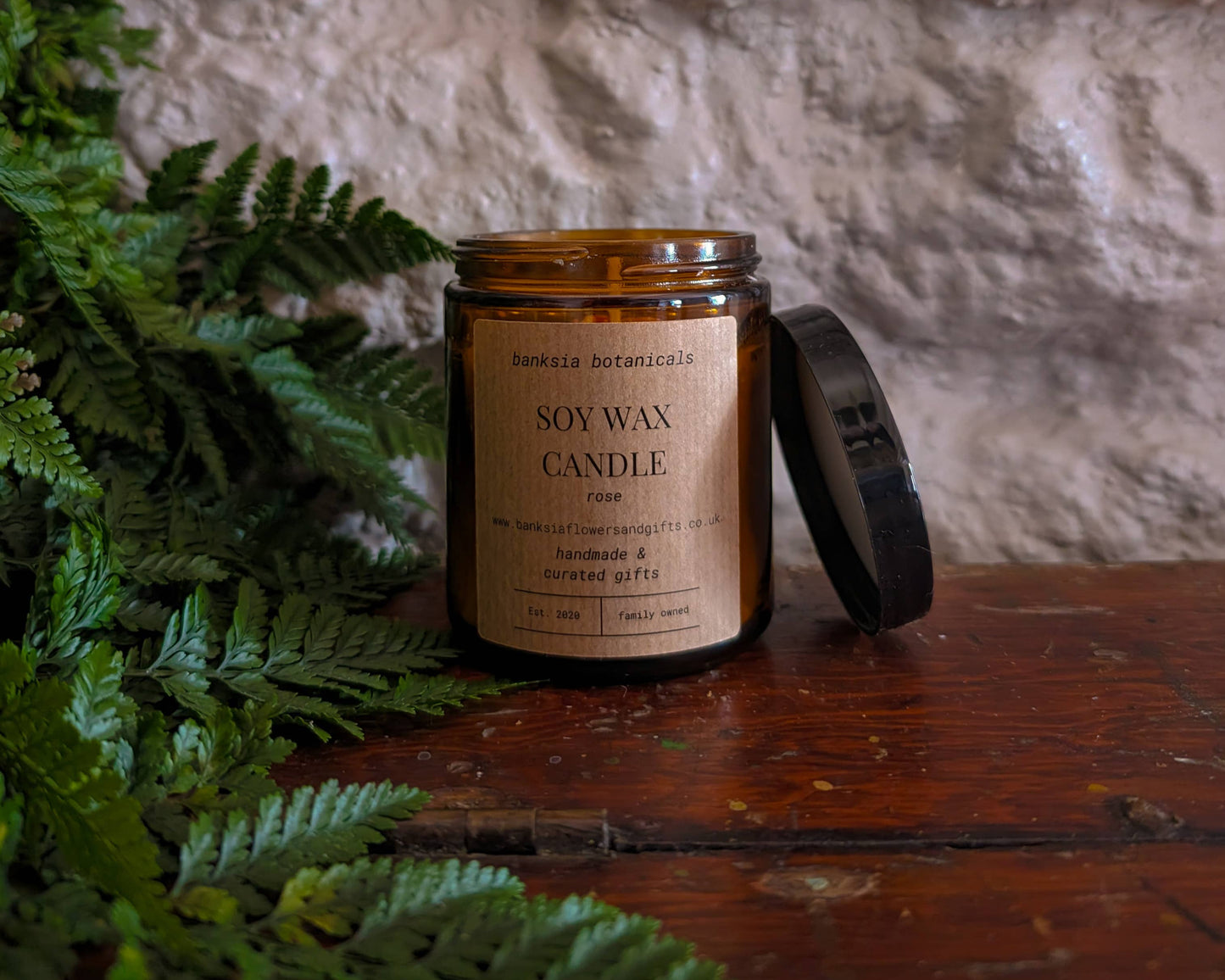 Rose Soy Wax Candle