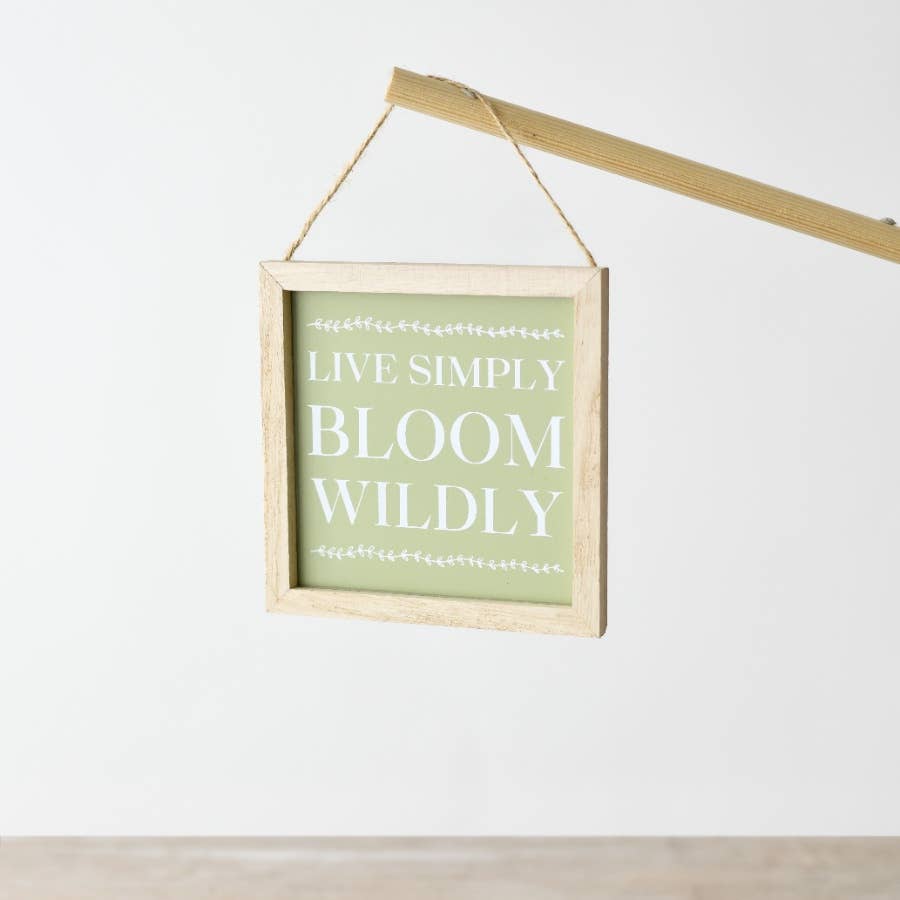 Wooden Live Simply Sogn with Frame, 12cm